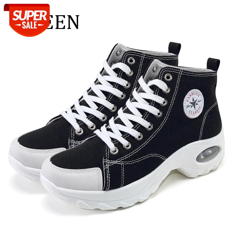 YWEEN 2020 Women Casual Shoes Breathable Female Fashion Sneakers Large Size Increased Women's Shoes Air Cushion Canvas #aj74
YWEEN 2020 Women Casual Shoes Breathable Female Fashion Sneakers Large Size Increased Women's Shoes Air Cushion Canvas #aj74