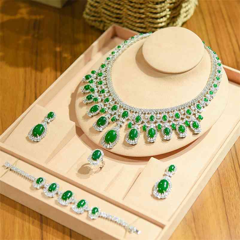 GODKI 4PCS Luxury Green purple Mixed Big Statement Jewelry set For Women Wedding Cubic Zircon CZ African Dubai Bridal Jewelry 210720
GODKI 4PCS Luxury Green purple Mixed Big Statement Jewelry set For Women Wedding Cubic Zircon CZ African Dubai Bridal Jewelry 210720
