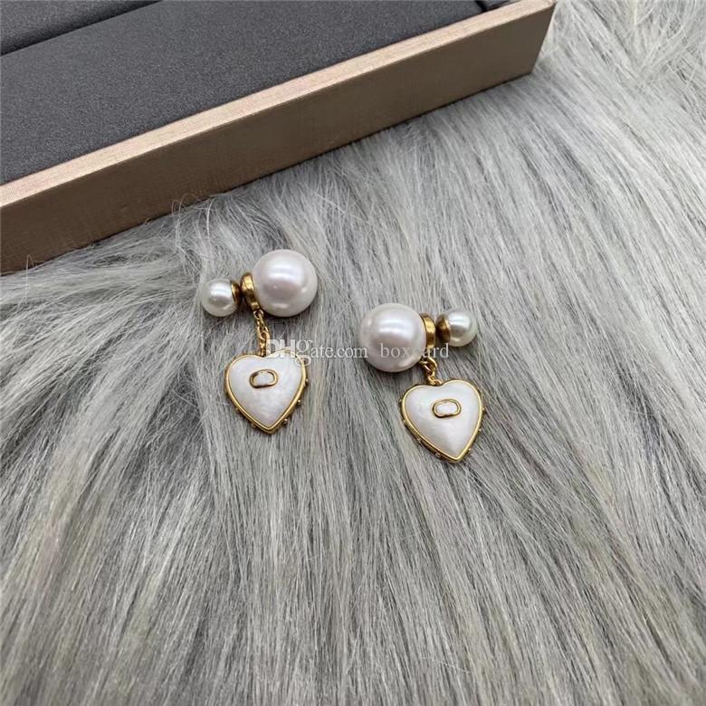 Classic Heart Shape Earrings Pearl Designer Charm Women Letters Jewelry Beautiful Pendant Studs For Ladies Birthday, Golden
Classic Heart Shape Earrings Pearl Designer Charm Women Letters Jewelry Beautiful Pendant Studs For Ladies Birthday, Golden