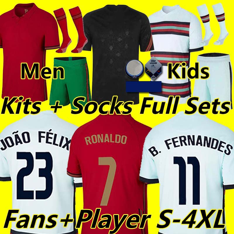 EURO2020 RONALDO soccer jerseys Bruno FERNANDES 2021 André Silva Joao Felix RAFA Bernardo RUBEN Dias Football Jersey Women Men+kids sets Kits+socks, 20/21 away kids
EURO2020 RONALDO soccer jerseys Bruno FERNANDES 2021 André Silva Joao Felix RAFA Bernardo RUBEN Dias Football Jersey Women Men+kids sets Kits+socks, 20/21 away kids