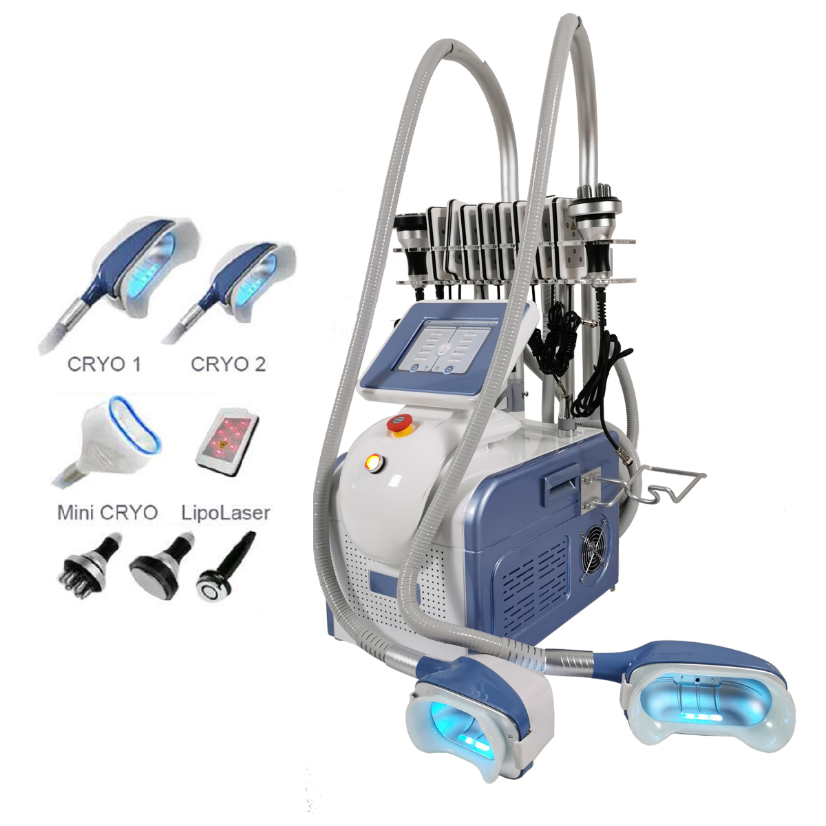 Portable 360 Lipo laser Cavitation RF cool sculpt fat freezing machine cryolipolysis Cryo Slimming Sculpting Vacuum Chin Head Belt Machines
Portable 360 Lipo laser Cavitation RF cool sculpt fat freezing machine cryolipolysis Cryo Slimming Sculpting Vacuum Chin Head Belt Machines
