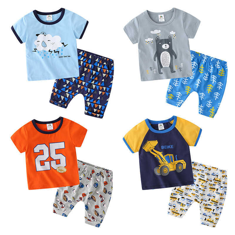 Summer 2 3 4 6 8 10Years Child Animal Letter T-Shirt + Shorts Home Wear Suits Casual Cotton Pajamas Sets For Kids Baby Boy 210701
Summer 2 3 4 6 8 10Years Child Animal Letter T-Shirt + Shorts Home Wear Suits Casual Cotton Pajamas Sets For Kids Baby Boy 210701