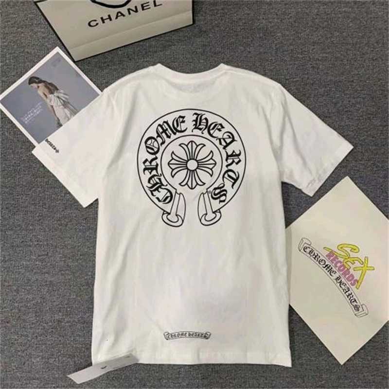brand Chrome/hearts Chao ch short sleeve t-shirt men's and women's printed loose cotton T-shirt lovers' round neck half sleeve T-shirt, White;black
brand Chrome/hearts Chao ch short sleeve t-shirt men's and women's printed loose cotton T-shirt lovers' round neck half sleeve T-shirt, White;black