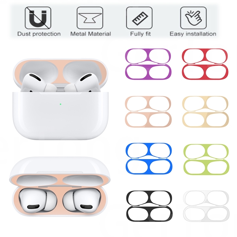 Metal Dust Guard Sticker Case for Apple Airpods Pro Earphone Cover 3 Air Pods 3 2 Headphone Charging Box Accessories
Metal Dust Guard Sticker Case for Apple Airpods Pro Earphone Cover 3 Air Pods 3 2 Headphone Charging Box Accessories