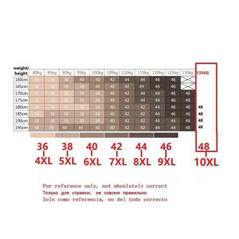 high quality Large Size 10XL 135KG Summer autumn Men Pants Trousers Stretch Elasticity Loose Men Classic Khaki Office Pants 52 211112