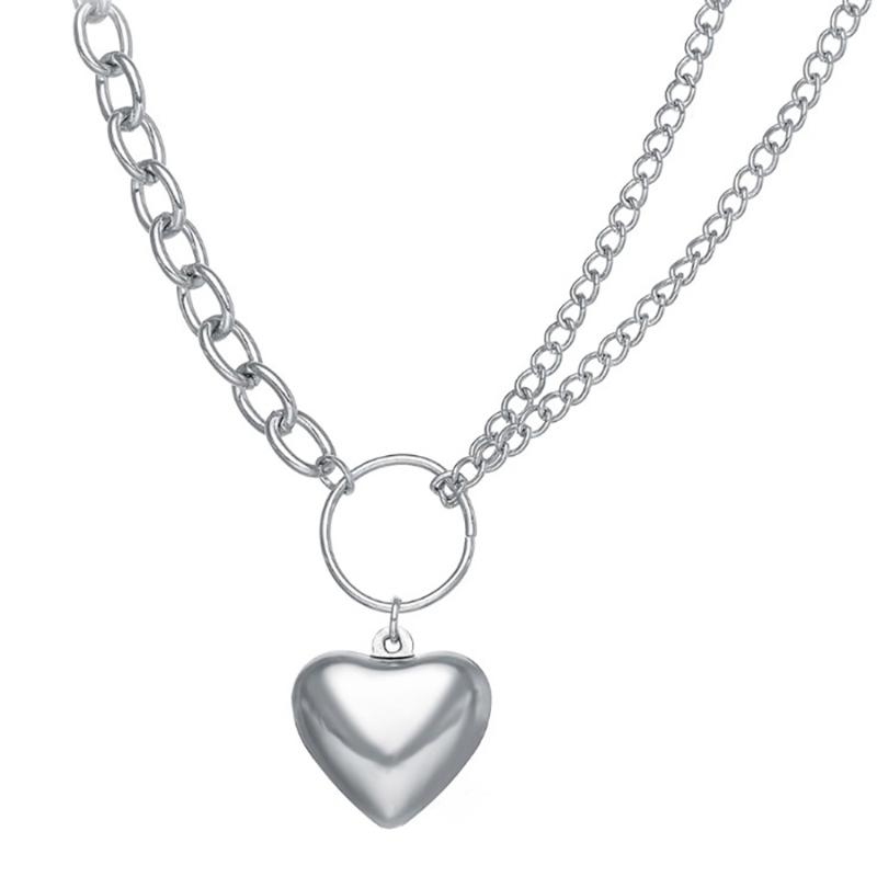 Pendant Necklaces Silver Color Choker Necklace For Women 1 Layers Cute Heart Chain & Pendants Velvet Chokers Fashion Jewelry
Pendant Necklaces Silver Color Choker Necklace For Women 1 Layers Cute Heart Chain & Pendants Velvet Chokers Fashion Jewelry