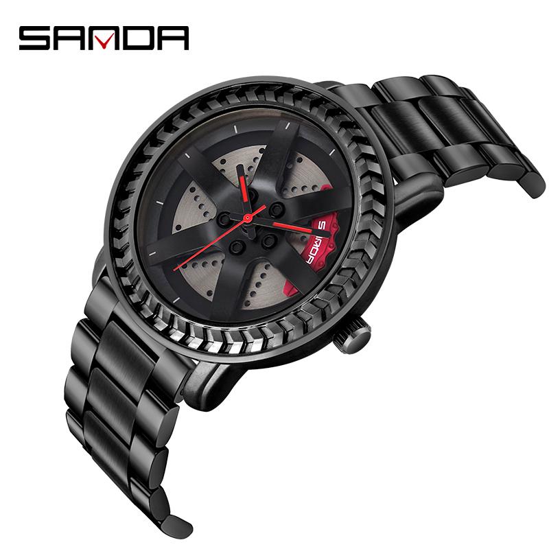 Wristwatches SANDA Brand Stainless Steel Band Waterproof Men Watch Fashion Business Outdoors Quartz Wristwatch Relogio Masculino 2021, Silver
Wristwatches SANDA Brand Stainless Steel Band Waterproof Men Watch Fashion Business Outdoors Quartz Wristwatch Relogio Masculino 2021, Silver