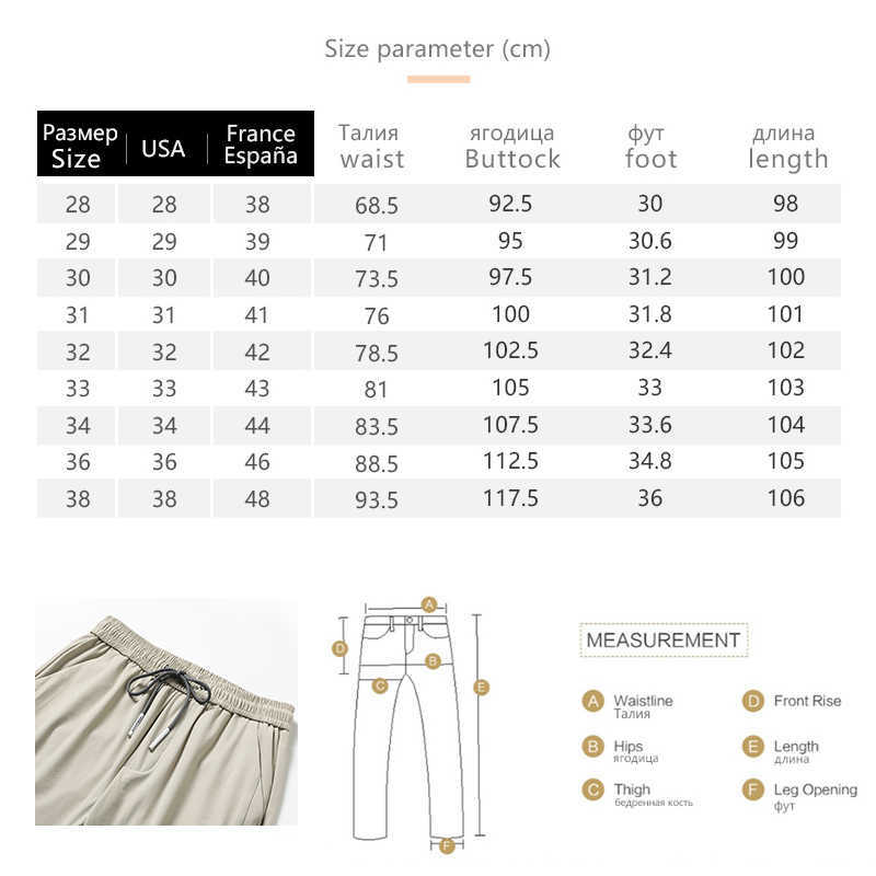 Summer Pants Mens Skinny Stretch Korean Casual Slacks Slim Fit Chino Elastic Waist Jogger Dress Trousers Male Thin 210707