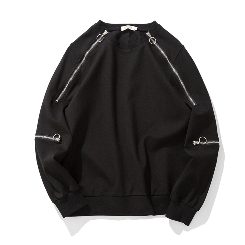 New 2021 Autumn Loose Multizipper Casual Solid Color Design Sweatshirts Oversized Streetwear Male Couture Pullover's Cotton 8hta, Black
New 2021 Autumn Loose Multizipper Casual Solid Color Design Sweatshirts Oversized Streetwear Male Couture Pullover's Cotton 8hta, Black