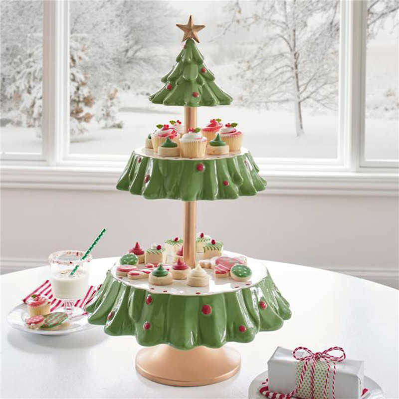 Christmas Tree Dessert Table Fruit Plate Double Layer Cake Stand Holiday Party Candy Plate Snack Tray Xmas Snack Rack Holder H1020
Christmas Tree Dessert Table Fruit Plate Double Layer Cake Stand Holiday Party Candy Plate Snack Tray Xmas Snack Rack Holder H1020