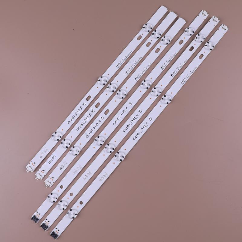 6piece/lot Strip of LED 43LH51_FHD _ a Type L for LG 43LH5100 43LH590V 43 inch use 100%new LCD TV backlight bar
6piece/lot Strip of LED 43LH51_FHD _ a Type L for LG 43LH5100 43LH590V 43 inch use 100%new LCD TV backlight bar