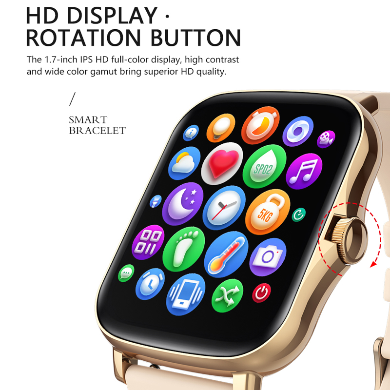 MAFAM P8 Plus 1.69 inches Smart Watch Men Women Full Touch Fitness Tracker Waterproof Smartwatch 2021 For huawei xiaomi phoneg, Black
MAFAM P8 Plus 1.69 inches Smart Watch Men Women Full Touch Fitness Tracker Waterproof Smartwatch 2021 For huawei xiaomi phoneg, Black