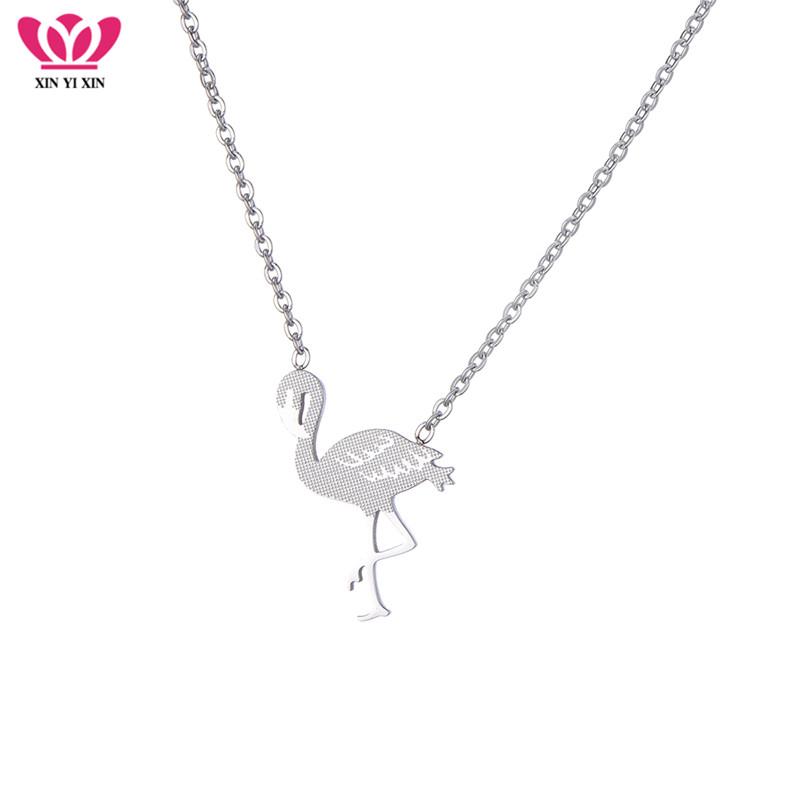 Pendant Necklaces Stainless Steel Color Flamingo Necklace For Women Cute Bird Choker Collares Party Jewelry 2021 Gift
Pendant Necklaces Stainless Steel Color Flamingo Necklace For Women Cute Bird Choker Collares Party Jewelry 2021 Gift