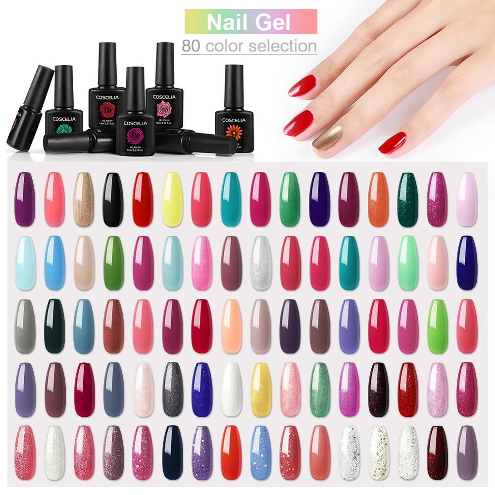 COSCELIA 80 Colors 10ml Nail Gel Polish For Nail Art Semi Permanent Varnish Polish Long Lasting UV Gel All For Manicure Kit, Red;pink
COSCELIA 80 Colors 10ml Nail Gel Polish For Nail Art Semi Permanent Varnish Polish Long Lasting UV Gel All For Manicure Kit, Red;pink