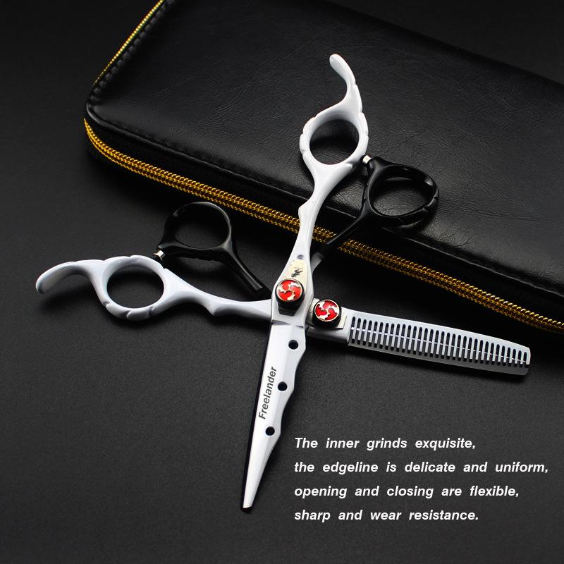 Hair Scissors 6inch Professional Hairdressing Barber High Quality Cutting Thinning Scissor For Shears