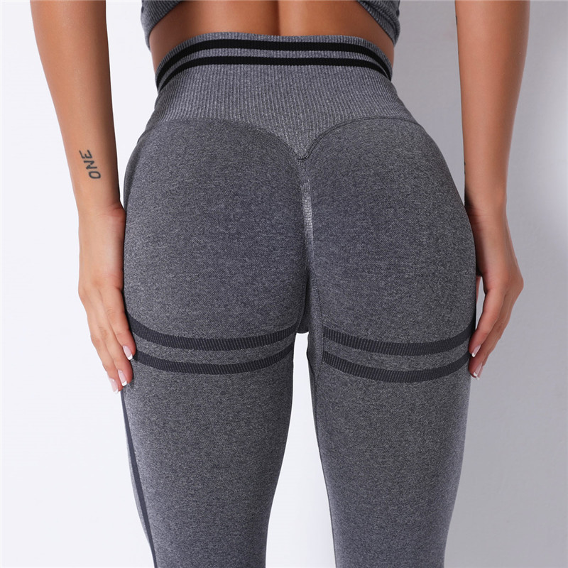 Stretchy Gym Skinny Seamless Leggings Tummy Control Fitness Pants High Waist Sport Gym Leggings Running Pants Women XL, Light grey bra
Stretchy Gym Skinny Seamless Leggings Tummy Control Fitness Pants High Waist Sport Gym Leggings Running Pants Women XL, Light grey bra
