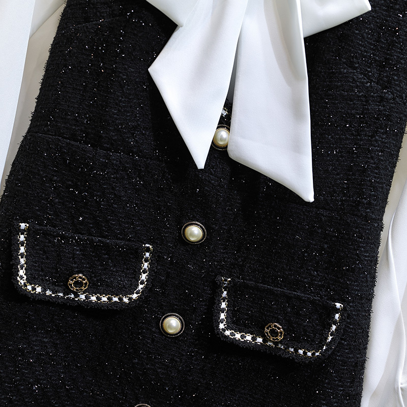 Casual Dresses Set of two elegant female pieces, plus size, office, women, white, bow tie, collar, sleeve, vest, clothing, feminine LUGZ, 1# shoe box
Casual Dresses Set of two elegant female pieces, plus size, office, women, white, bow tie, collar, sleeve, vest, clothing, feminine LUGZ, 1# shoe box