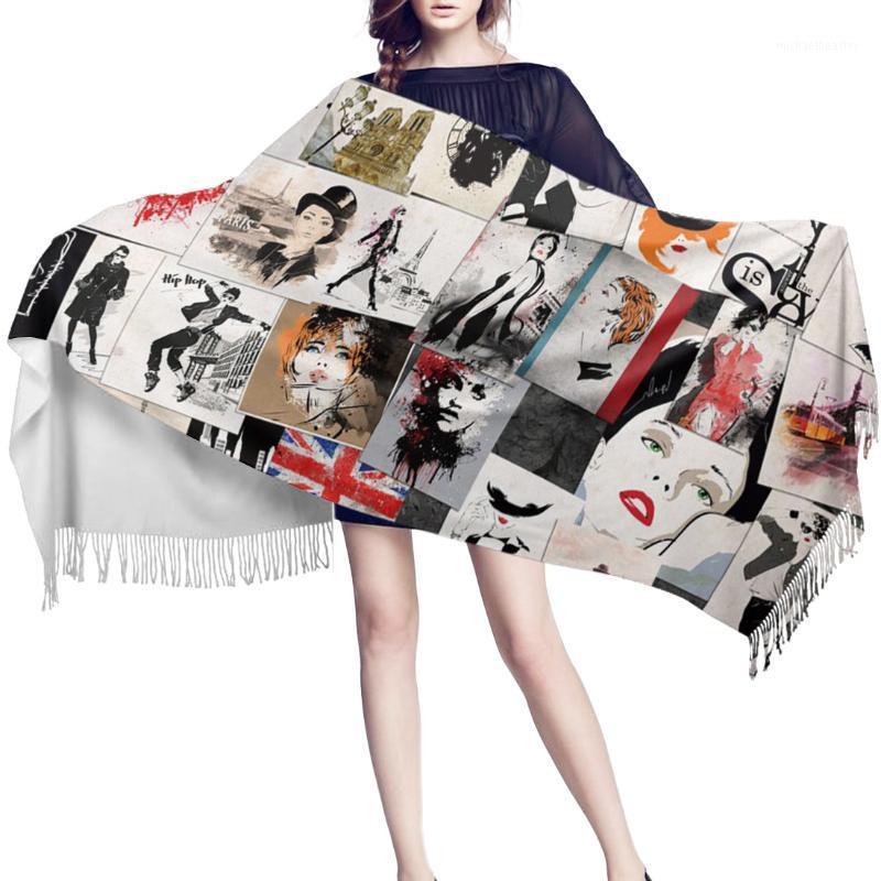 Scarves Women Cashmere Scarf Autumn Winter Hijab Wrap Woman Hat Heart Red Black Flag Printed Shawls Headband Summer Ladies
Scarves Women Cashmere Scarf Autumn Winter Hijab Wrap Woman Hat Heart Red Black Flag Printed Shawls Headband Summer Ladies