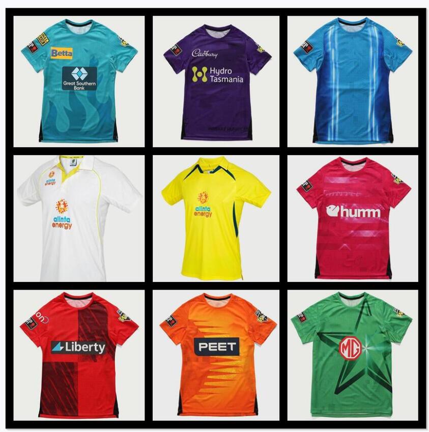 2021 2022 cricket soccer jersey ADELAIDE STRIKERS BRISBANE HEAT HOBART HURRICANES MELBOURNE STARS RENEGADES SCORCHERS SYDNEY SIXERS THUNDER shirt, Black;yellow
2021 2022 cricket soccer jersey ADELAIDE STRIKERS BRISBANE HEAT HOBART HURRICANES MELBOURNE STARS RENEGADES SCORCHERS SYDNEY SIXERS THUNDER shirt, Black;yellow