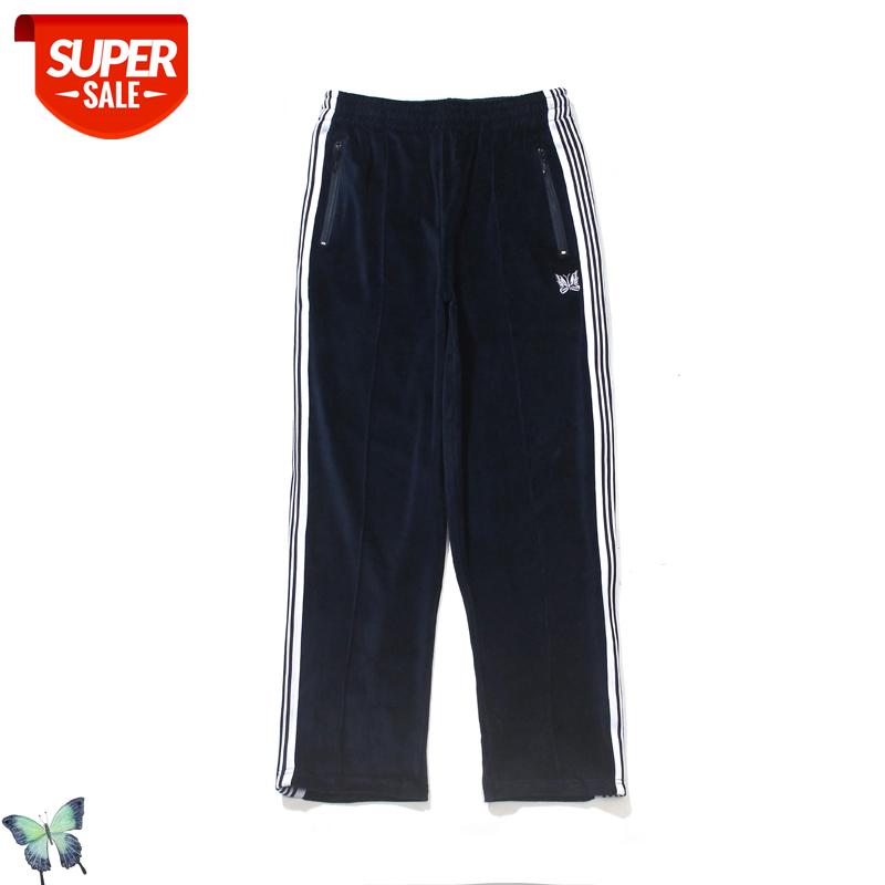 Autumn Winter AWGE Embroidery Butterfly Drawstring Plush Sweatpant Men Women AWGE High Quality Striped Zipper Pocket Sweatpants #VO2g, Black
Autumn Winter AWGE Embroidery Butterfly Drawstring Plush Sweatpant Men Women AWGE High Quality Striped Zipper Pocket Sweatpants #VO2g, Black