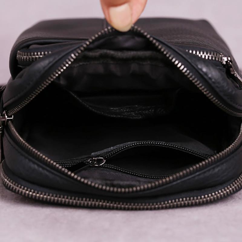 Mini Shoulder AETOO Bags, Vintage Youth Leather Men's Bags