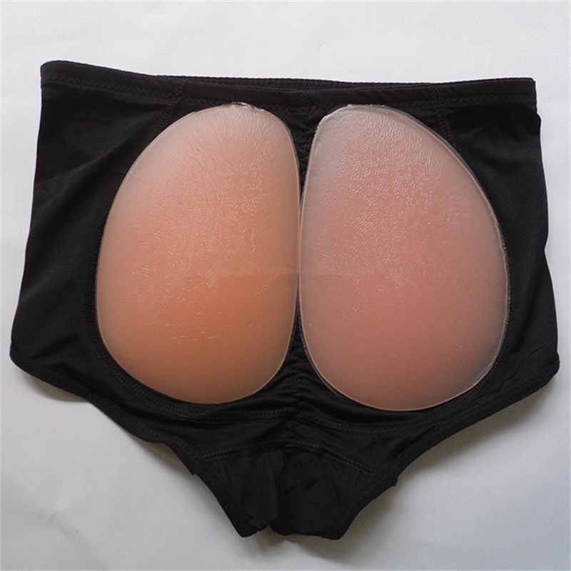 Silicone Butt Lifter Padded Shaper Sexy Women Underwear Removable Inserts Control Panties Enhancers Knickers Control Waist