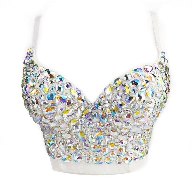 Shiny Top with Rhinestones Women Shining Backless Bustier Festival Femme Corset Bra Crop Tops Y2k Fashion E Girl Clothes 2021 210316, Black top
Shiny Top with Rhinestones Women Shining Backless Bustier Festival Femme Corset Bra Crop Tops Y2k Fashion E Girl Clothes 2021 210316, Black top