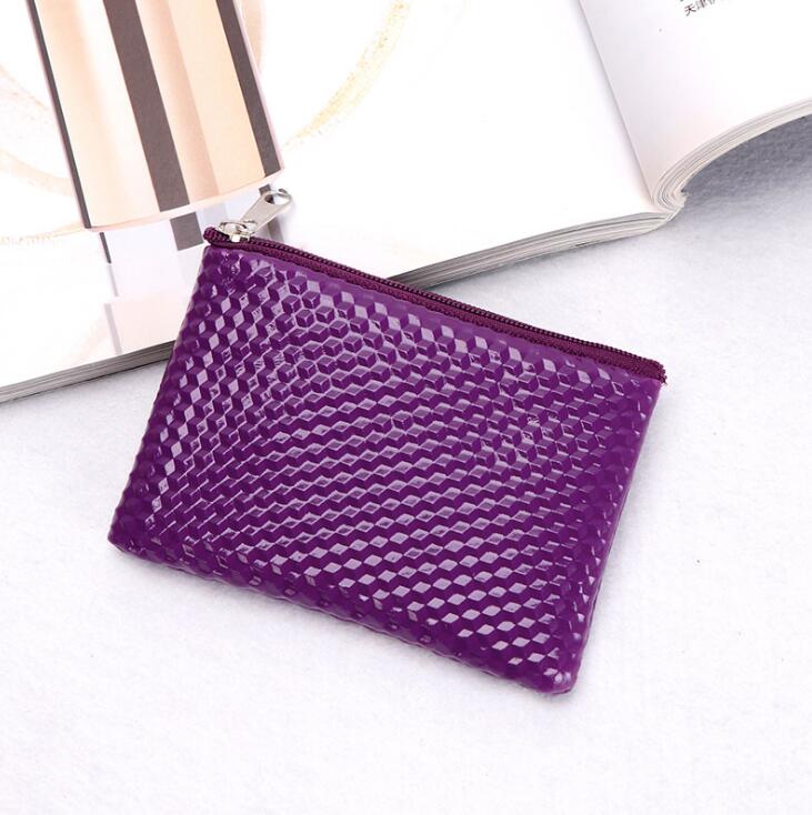 Top Quality Key Pouch Leather Holds 4 Color Fashion Women Key Holder Coin Purse Small Key Wallets