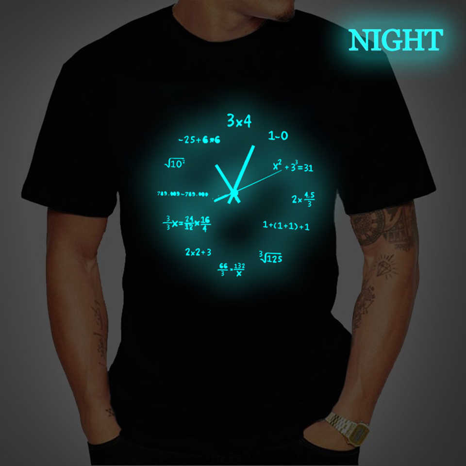 Summer Men T Shirt Luminous Math Clock Print Men's T-Shirt Fashion Brand Male Camiseta Mujer math Tops Tees Shirts Cotton Hombre X0528, 521-1 tshirts 2
Summer Men T Shirt Luminous Math Clock Print Men's T-Shirt Fashion Brand Male Camiseta Mujer math Tops Tees Shirts Cotton Hombre X0528, 521-1 tshirts 2