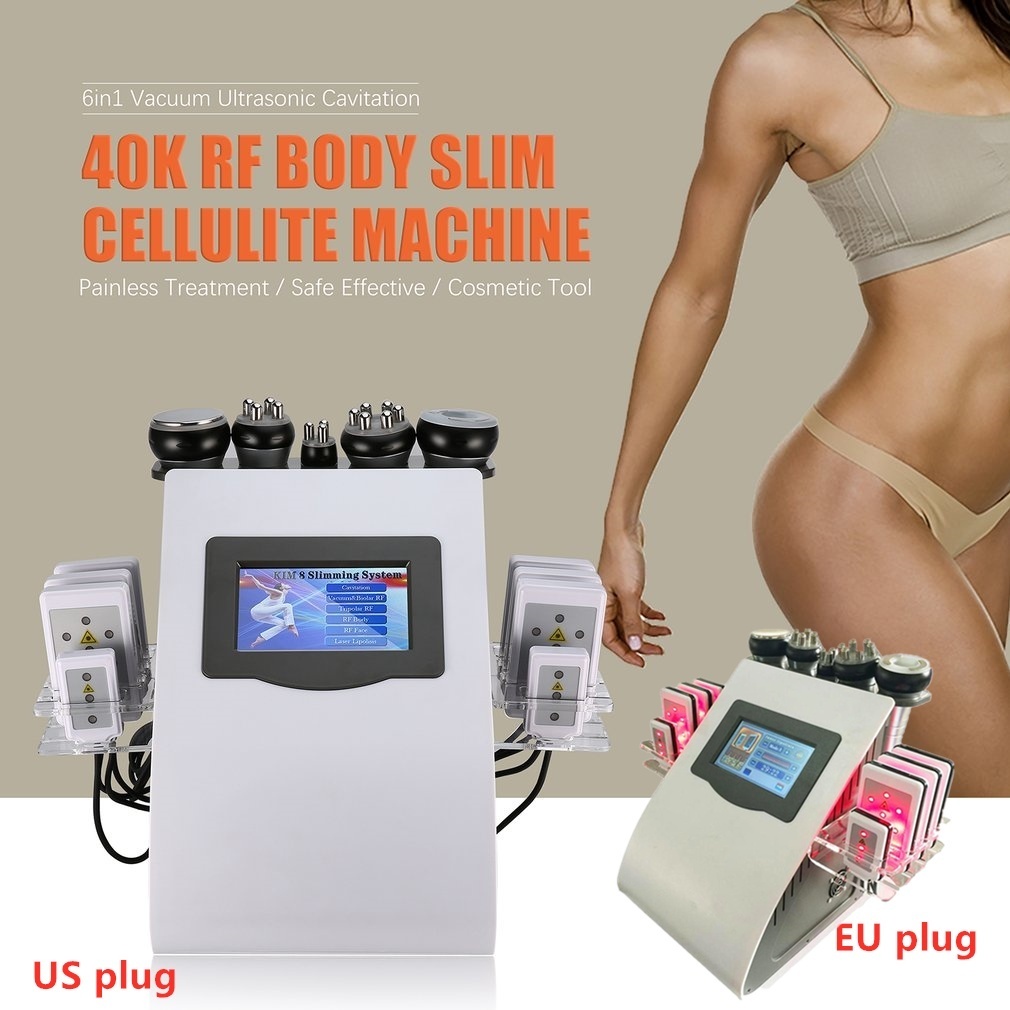 Slimming Machine 6in1 Ultrasonic 40K RF Body Slim Cellulite Painless Treatment Safe Cosmetic Tool
Slimming Machine 6in1 Ultrasonic 40K RF Body Slim Cellulite Painless Treatment Safe Cosmetic Tool