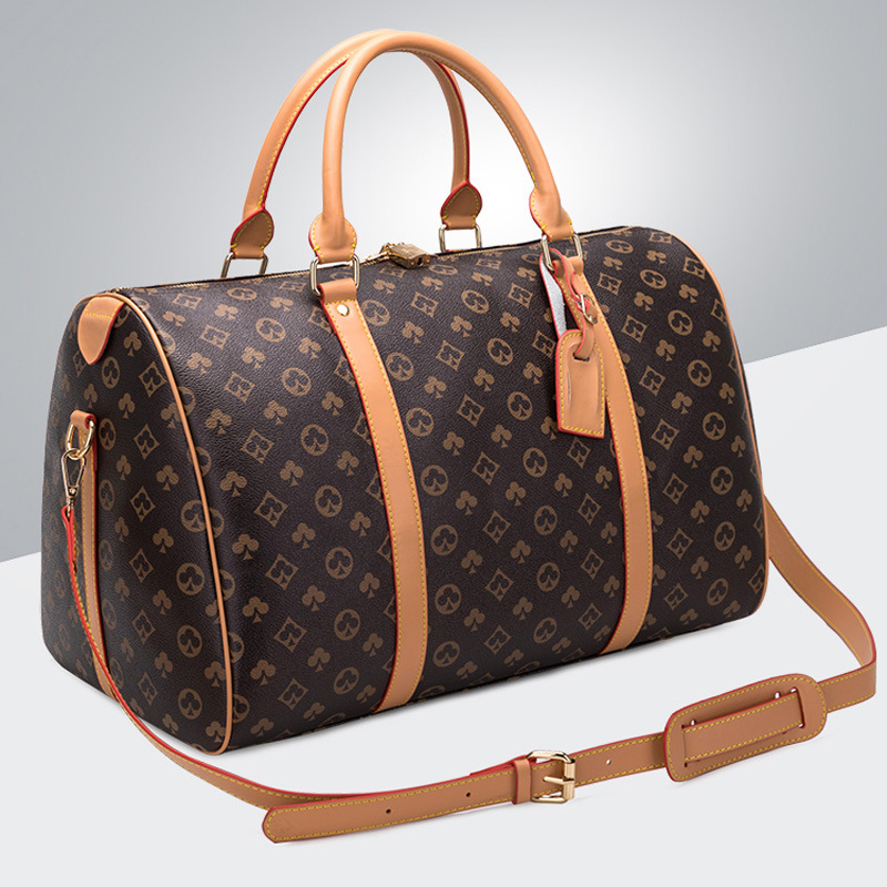 Men Duffel Bags Fashion Designer Women Crossbody Bag Poker brown flower luggage Handbag large capacity sports Fitness SIZE 45-55-60CM 16 col
Men Duffel Bags Fashion Designer Women Crossbody Bag Poker brown flower luggage Handbag large capacity sports Fitness SIZE 45-55-60CM 16 col
