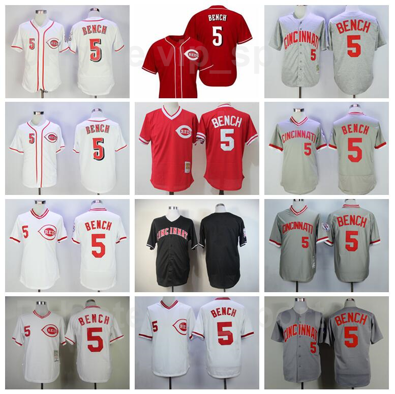 Vintage Baseball 5 Johnny Bench Retro Jersey Men Pullover Stitched Flexbase Cool Base Team Red White Black Grey Camo 1969 1975 1976 1990, 1976 vintage
Vintage Baseball 5 Johnny Bench Retro Jersey Men Pullover Stitched Flexbase Cool Base Team Red White Black Grey Camo 1969 1975 1976 1990, 1976 vintage