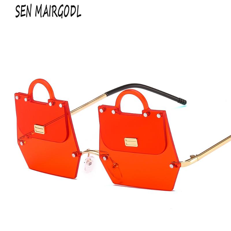 Sunglasses Irregular Schoolbag Style Women Men 2021 Design Frameless Metal Sun Glasses Red Pink Black Lens Oculos
Sunglasses Irregular Schoolbag Style Women Men 2021 Design Frameless Metal Sun Glasses Red Pink Black Lens Oculos