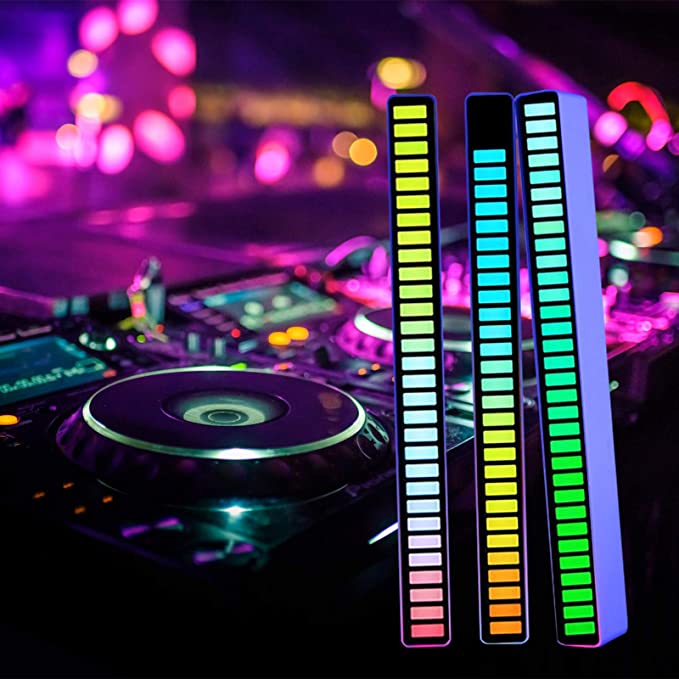 Smart Pickup Ambient LED Light Bar Interior Modification Desktop Audio Spectrum RGB Music Rhythm Atmosphere Lamp
Smart Pickup Ambient LED Light Bar Interior Modification Desktop Audio Spectrum RGB Music Rhythm Atmosphere Lamp