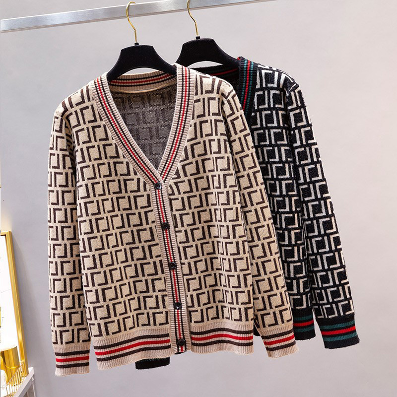 Spring Autumn Brand Simple Style Sweaters Cardigan High Quality F Designer Letters Embroidery V Neck Long Sleeve Women Small Sweet, #3
Spring Autumn Brand Simple Style Sweaters Cardigan High Quality F Designer Letters Embroidery V Neck Long Sleeve Women Small Sweet, #3