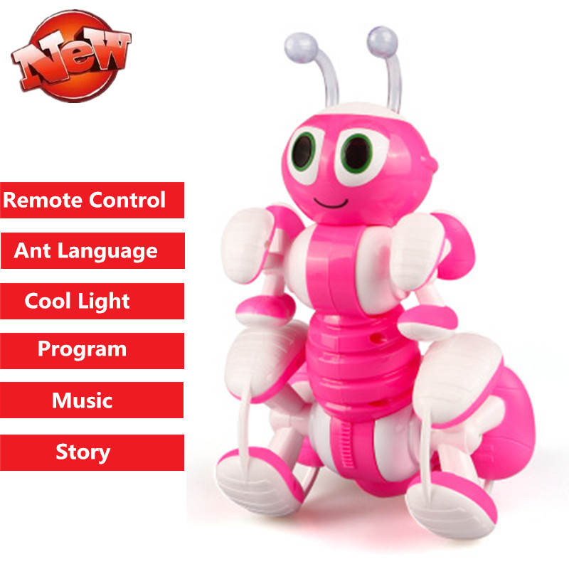 Child Learning Toy High Simulaiton Ant Remote Control RC Robot Ant Music Dance Program Speak Ant language Story rc robot Toy to, Blue
Child Learning Toy High Simulaiton Ant Remote Control RC Robot Ant Music Dance Program Speak Ant language Story rc robot Toy to, Blue