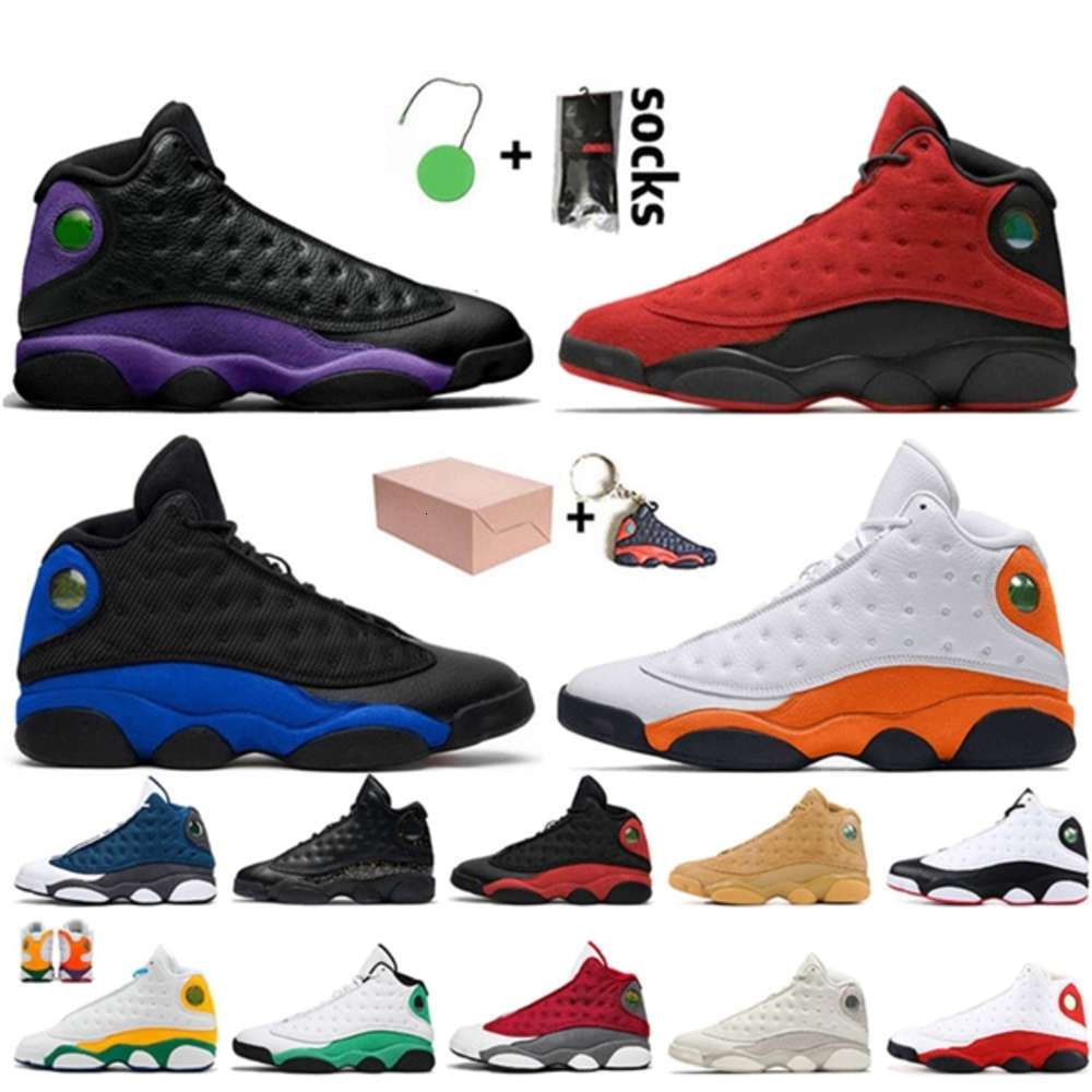 2021 With Box 13s Basketball Shoes Jumpman 13 Court Purple Reverse Bred Hyper Royal fish Gold Glitter Women Mens Luxurys Designers hachishoes, A1 court purple 40-47
2021 With Box 13s Basketball Shoes Jumpman 13 Court Purple Reverse Bred Hyper Royal fish Gold Glitter Women Mens Luxurys Designers hachishoes, A1 court purple 40-47