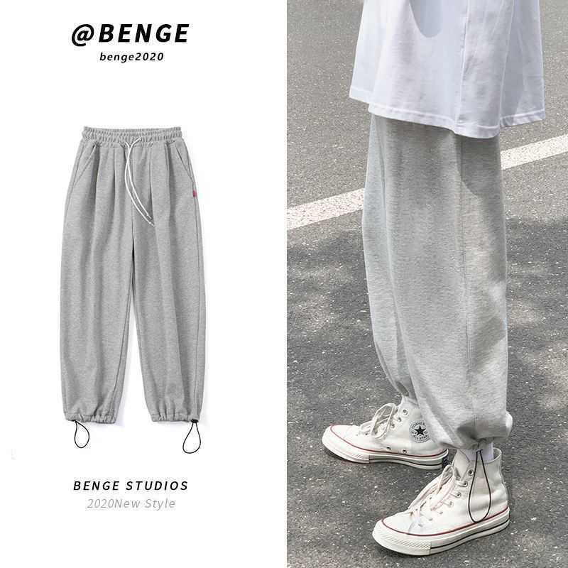 SS Casual Sweatpants Men's Loose Students Korean Jogging Trousers Trend Straight Ankle-length Women's Bottoms Unisex Pants 210526, T49 gray
SS Casual Sweatpants Men's Loose Students Korean Jogging Trousers Trend Straight Ankle-length Women's Bottoms Unisex Pants 210526, T49 gray
