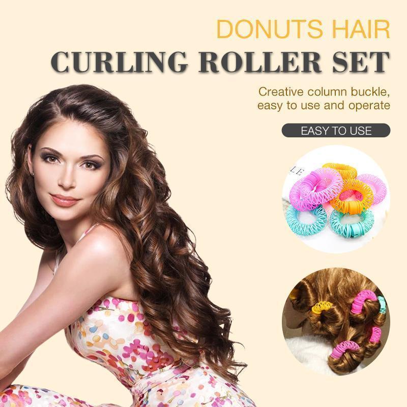Charms Donuts Hair Curling Roller Set Fast Rollers Create Sexy Curly Hairstyles In Minutes Do It Yourself At Home, Bronze;silver
Charms Donuts Hair Curling Roller Set Fast Rollers Create Sexy Curly Hairstyles In Minutes Do It Yourself At Home, Bronze;silver