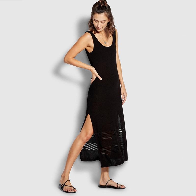 Women's Swimwear 2021 Sexy Backless Knitted Beach Tunic Dress Women Hollow Crochet Bikini Cover Up Long Pareos Splited Cover-Ups Robe De Pla, N88211
Women's Swimwear 2021 Sexy Backless Knitted Beach Tunic Dress Women Hollow Crochet Bikini Cover Up Long Pareos Splited Cover-Ups Robe De Pla, N88211