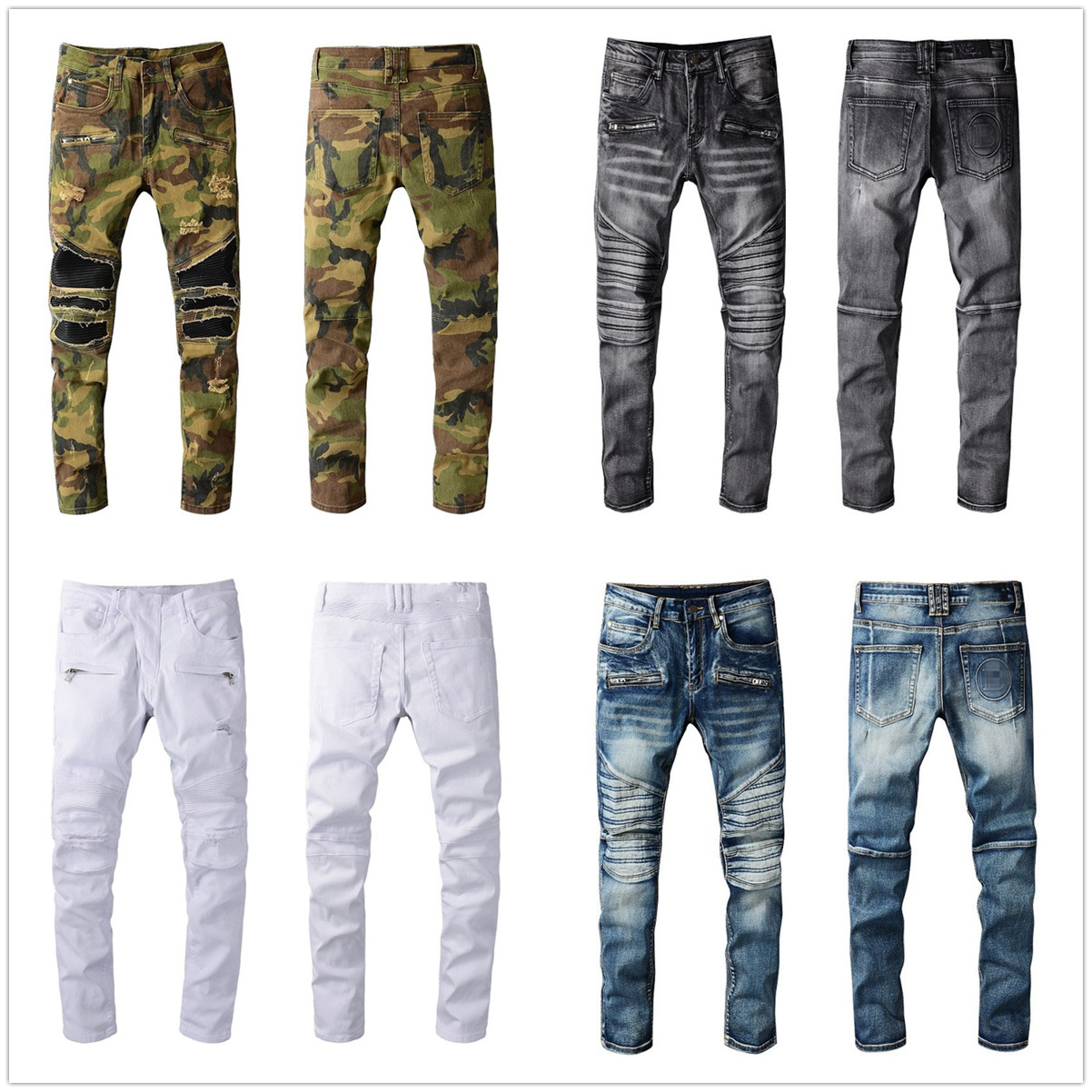2021 Fashion Skinny mens Straight slim elastic jean Men Casual Biker Male Stretch Denim Trouser Classic Pants 1093 jeans size 28-40, Blue
2021 Fashion Skinny mens Straight slim elastic jean Men Casual Biker Male Stretch Denim Trouser Classic Pants 1093 jeans size 28-40, Blue