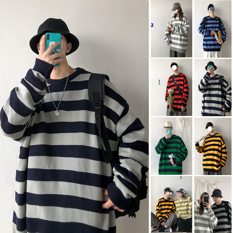 2021 New Men-style College Coats Striped Clothes Printed Knit Around the Neck Cashmere Sweater Casual Pullovers M-2xl Wool Bud4, Black yellow strips.
2021 New Men-style College Coats Striped Clothes Printed Knit Around the Neck Cashmere Sweater Casual Pullovers M-2xl Wool Bud4, Black yellow strips.