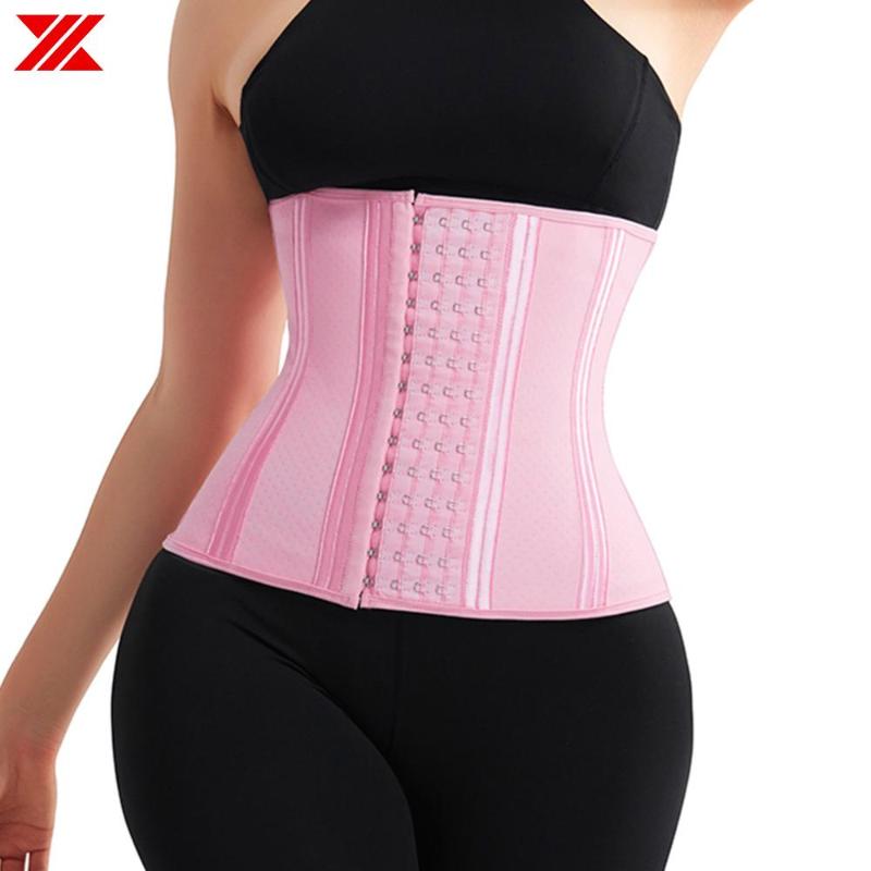 Women's Shapers HEXIN Latex Waist Trainer 20 Steel Boned Cincher Slimming Belt Body Shaper Tummy Control Trimmer Shapewear Workout Fitness, Pink
Women's Shapers HEXIN Latex Waist Trainer 20 Steel Boned Cincher Slimming Belt Body Shaper Tummy Control Trimmer Shapewear Workout Fitness, Pink