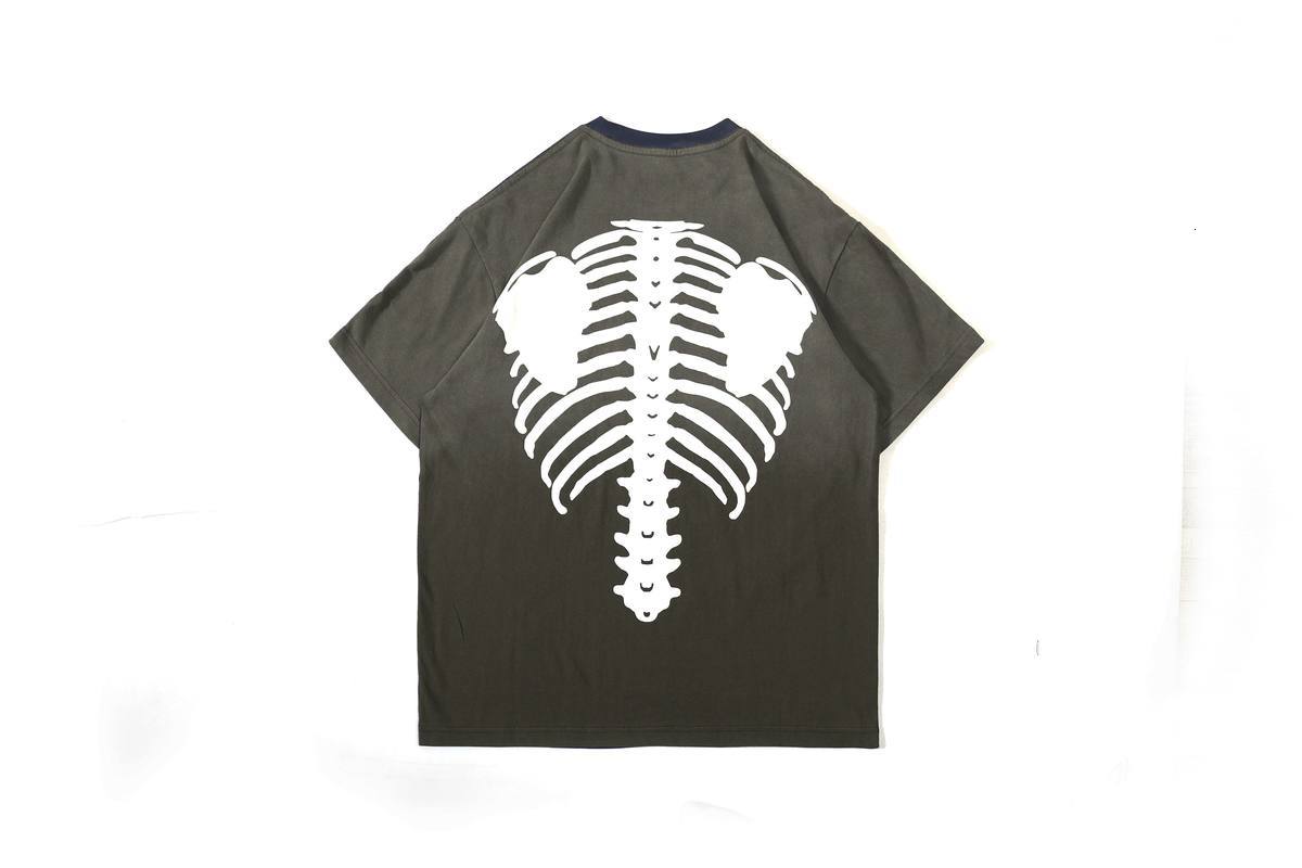 2021 New 20ss Lmyer T-shirt Bone Ins Oversize Boned Kapital Top Tee Kanye West Streetwear Hip Hop t Shirts Men Women Qipg, Black5
2021 New 20ss Lmyer T-shirt Bone Ins Oversize Boned Kapital Top Tee Kanye West Streetwear Hip Hop t Shirts Men Women Qipg, Black5