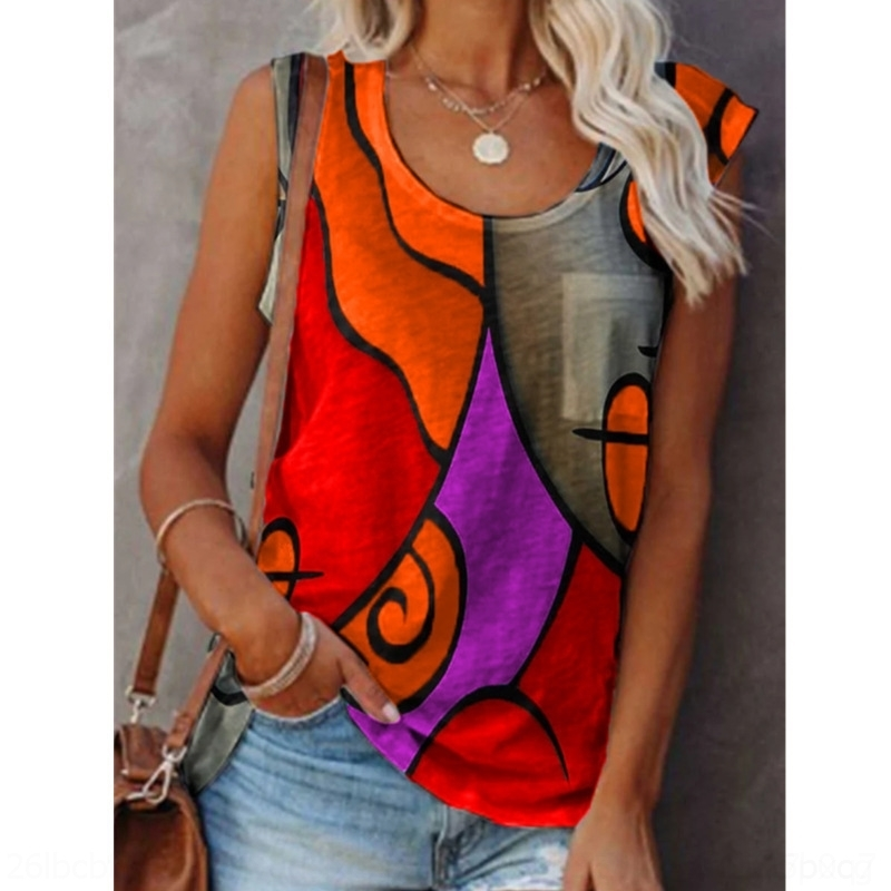 cuv 2021 sprig ad wome's t-shirt summer ew wome's casual sleeveless color matchig large waistcoat 2021 vest t-shirt vestsprig and, White
cuv 2021 sprig ad wome's t-shirt summer ew wome's casual sleeveless color matchig large waistcoat 2021 vest t-shirt vestsprig and, White