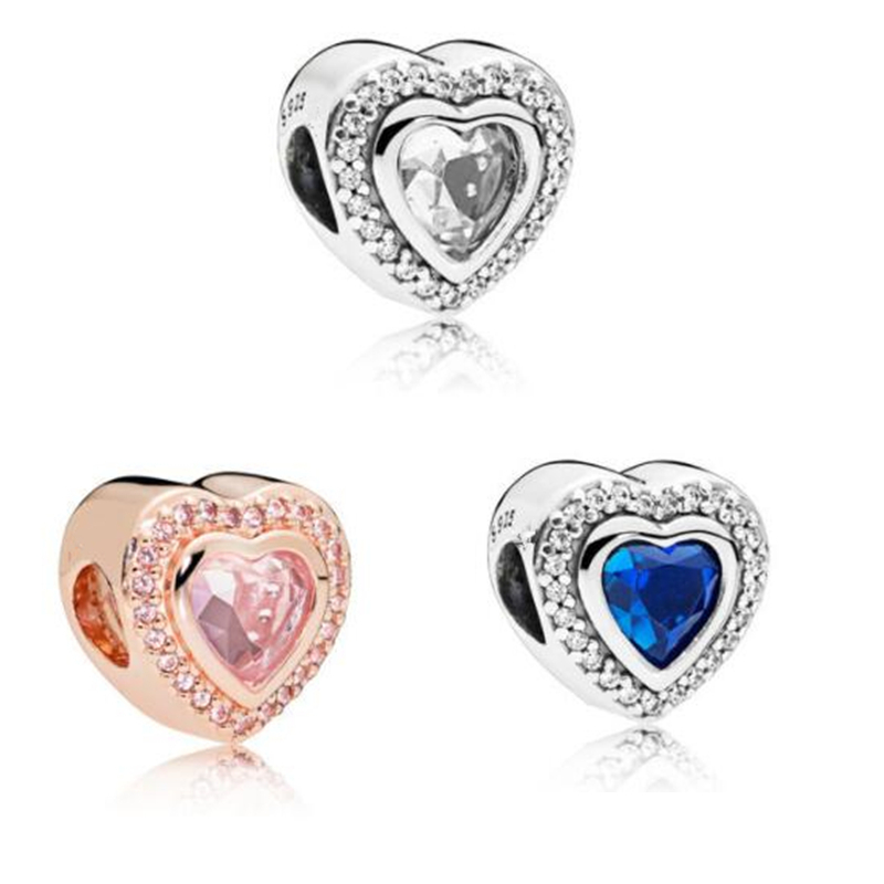 Sparkling Love Charm Clear CZ Vintage Beads Silver 925 original Fits European Woman Bracelets DIY Beads For Jewelry Making Q0531
Sparkling Love Charm Clear CZ Vintage Beads Silver 925 original Fits European Woman Bracelets DIY Beads For Jewelry Making Q0531