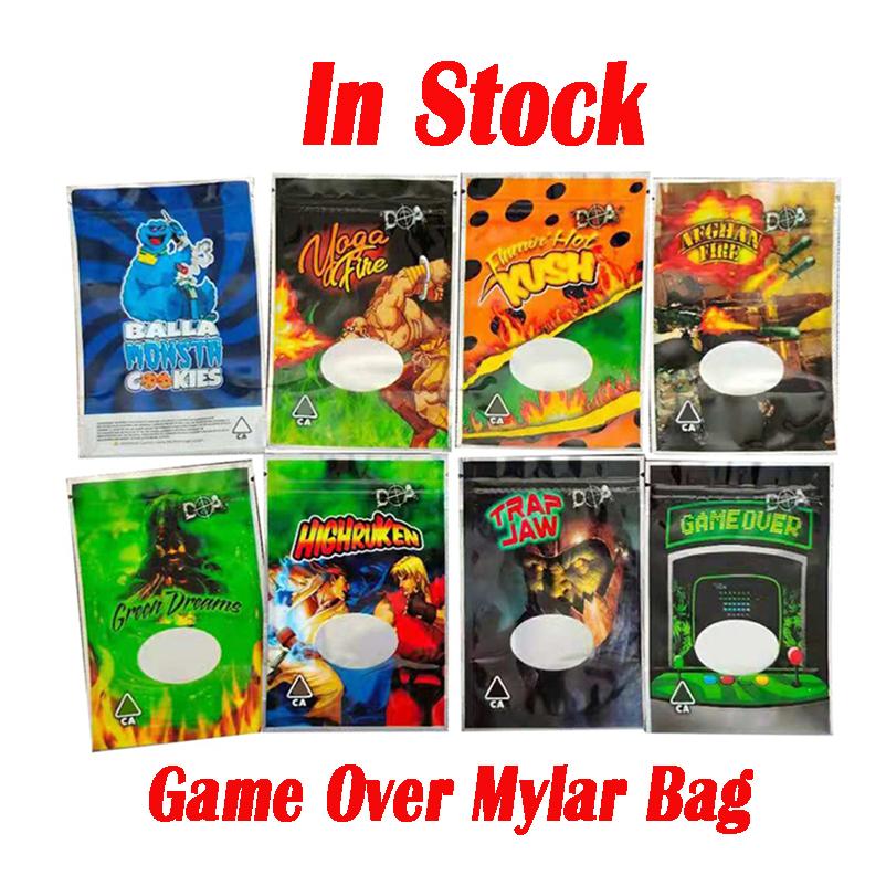 Game Over 3.5G New Mylar Bag Dustproof Zipper Package Smell Proof Edibles Empty Packages for Dry Herb Tobacco Retail Packaging Lucky Charmz Bags
Game Over 3.5G New Mylar Bag Dustproof Zipper Package Smell Proof Edibles Empty Packages for Dry Herb Tobacco Retail Packaging Lucky Charmz Bags