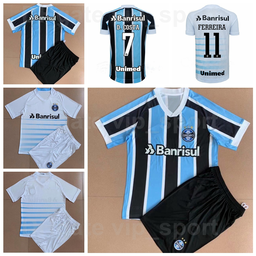 Gremio Soccer 29 Diego Souza Jersey Set 97 Matheus Henrique 10 Douglas Costa 34 Gabriel Chapeco 9 Miguel Borja Football Shirt Kits Uniform Home Blue White 2021 2022, With patch
Gremio Soccer 29 Diego Souza Jersey Set 97 Matheus Henrique 10 Douglas Costa 34 Gabriel Chapeco 9 Miguel Borja Football Shirt Kits Uniform Home Blue White 2021 2022, With patch