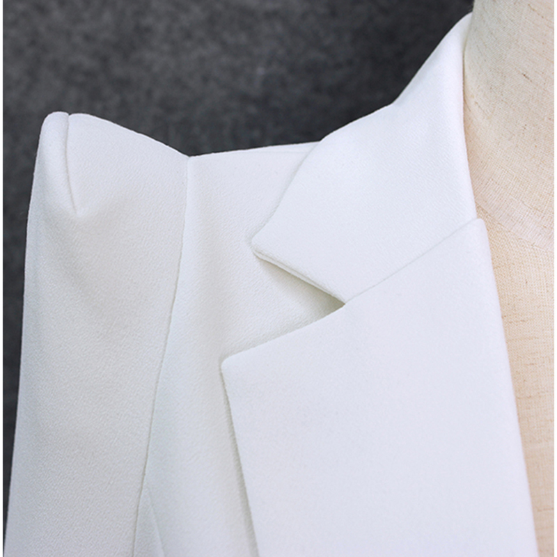 HIGH QUALITY New Fashion 2020 Blazer Jacket Women's Soaring Shoulders Single Button Blazer Outer Wear CX200819