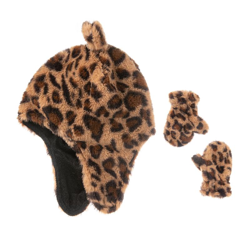 Caps & Hats Born Baby Cap Set Winter Thick Warm Leopard Plush Hat Fashion Ear Cover With Glove Infant Boy Girl Accessories, Beige
Caps & Hats Born Baby Cap Set Winter Thick Warm Leopard Plush Hat Fashion Ear Cover With Glove Infant Boy Girl Accessories, Beige
